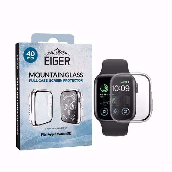 Picture of Eiger Eiger Mountain Glass Full Case for Apple Watch SE 3/ 2/ 1 40mm